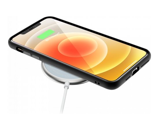 CANYON WS-100 Wireless charger, Input 9V/2A, 9V/2.7A, 12V/2A, Output 15W/10W/7.5W/5W, Type c cable length 1.5m, Acrylic surface+Aluminium alloy edge, 59*59*7mm, 0.06Kg, Silver