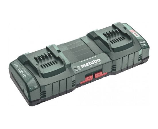 Dubultais lādētājs ASC 145 12-36 V + 2xUSB, Metabo