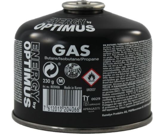 Optimus Gas 230g Tactical / Melna / 230 g