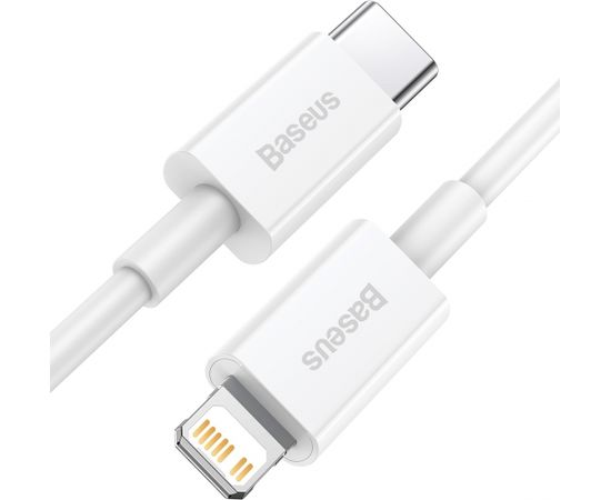 Baseus Superior CATLYS-02 USB-C -> Lightning провод для зарядки 20W / PD / 0.25 cm белый