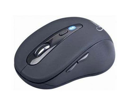 Gembird MUSWB2 Optical Bluetooth mouse, Wireless connection, 6 button, Black, Grey