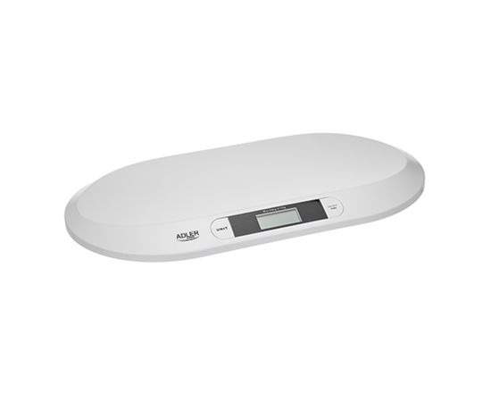 Adler AD 8139 Child Scale Adler Adler AD 8139  Maximum weight (capacity) 20 kg, Accuracy 10 g, White