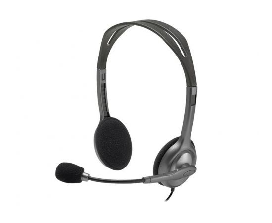 HEADSET STEREO H111/GREY 981-000593 LOGITECH