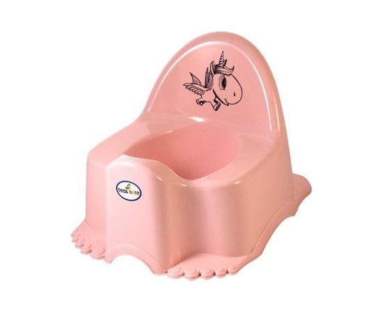 Bērnu  iņš ar mūziku ECO UNICORN light pink TegaBaby  PO-056