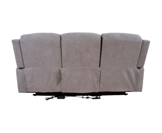 Dīvāns MIMI 3-vietīgs 208x93xH102cm, elektriskais dīvāns, bēšs