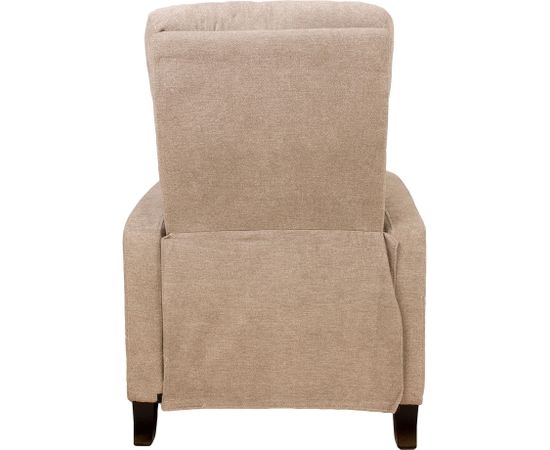 Atpūtas krēsls ENIGMA ar manuālu mehānismu 68x91xH100cm, bēšs Atpūtas krēsls 