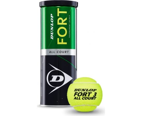 Tennis balls Dunlop FORT ALL COURT 3-tin