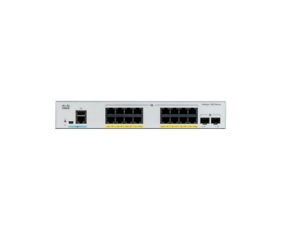 Cisco Catalyst 1000 16port GE, POE, 2x1G SFP / C1000-16P-2G-L