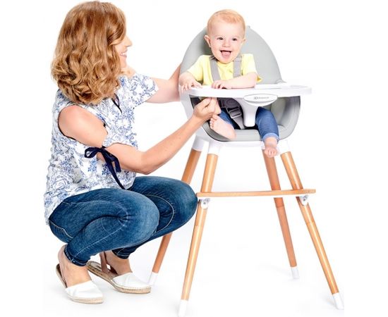 Kinder Kraft KINDERKRAFT barošanas krēslinš FINI black