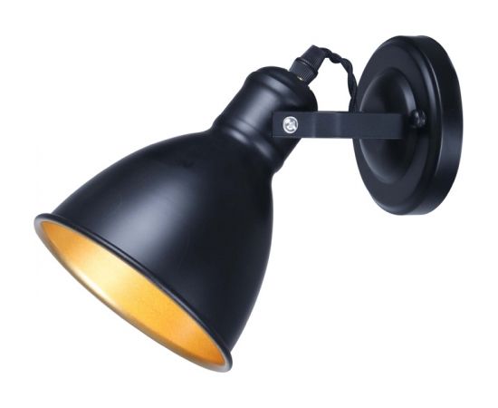 S.l.-ARGO 60W E27 melna/zelta Modernās lampas