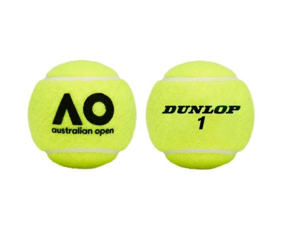 Tennis balls Dunlop AUSTRALIAN OPEN UpperMid 3- tube ITF