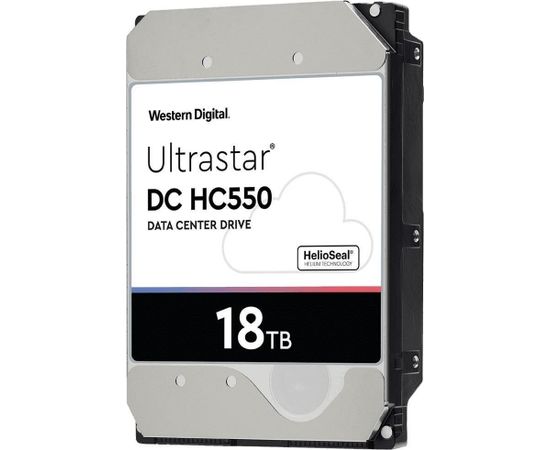 HDD|WESTERN DIGITAL ULTRASTAR|Ultrastar DC HC550|18TB|SATA 3.0|256 MB|7200 rpm|3,5"|0F38459