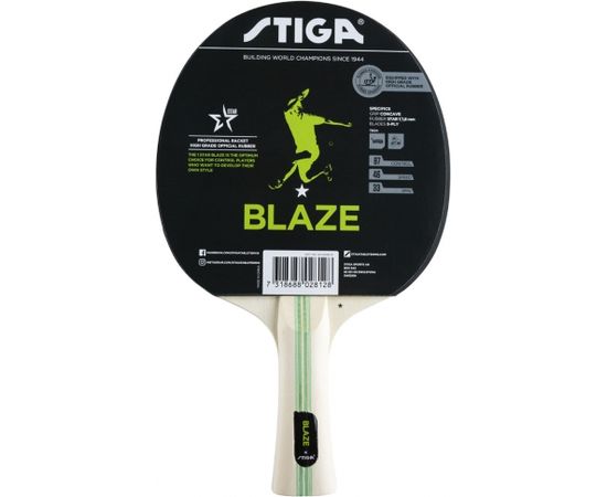 Stiga Blaze WRB 1* (concave) galda tenisa rakete