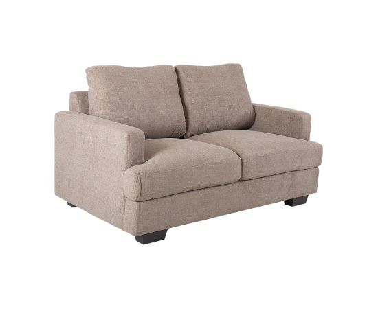 Dīvāns YORK 2-vietīgs 149x88xH85cm, materiāls: audums, krāsa: bēšs