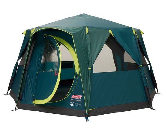 Coleman Cortes Octagon 8 Blackout BEDROOM telts (dark green, model 2020)