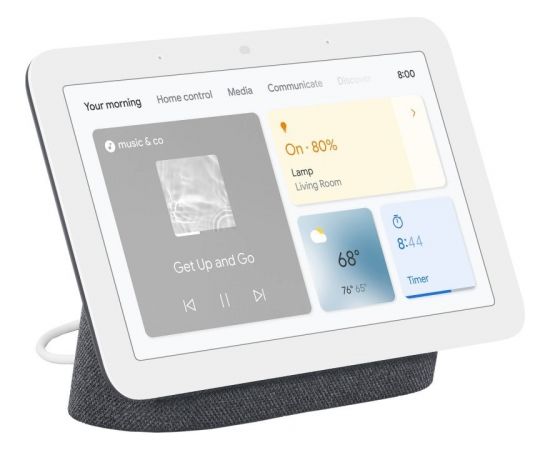 Google Nest Hub 2, charcoal