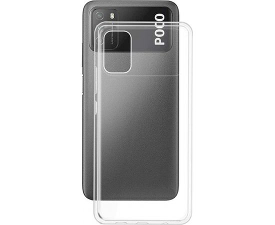 Fusion ultra case 1 mm силиконовый чехол для Xiaomi Poco M3 Pro 4G / 5G прозрачный