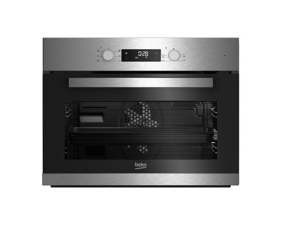 BEKO BCE12300X   60 cm COMPACT Electric Black-Inox