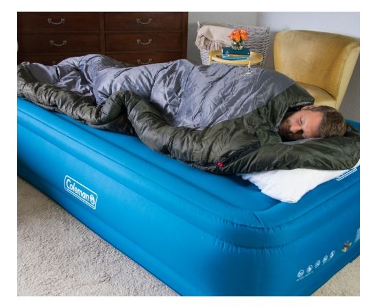 EXTRA DURABLE AIRBED RAISED DOUBLE piepūšamais matracis