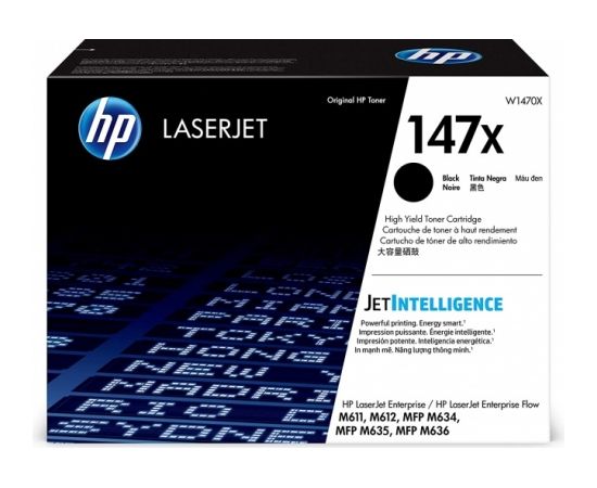 Hewlett-packard HP toner cartridge 147X black (W1470X)