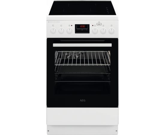 AEG CIB56481BW indukcijas plīts 50cm balta Elektriskās plītis