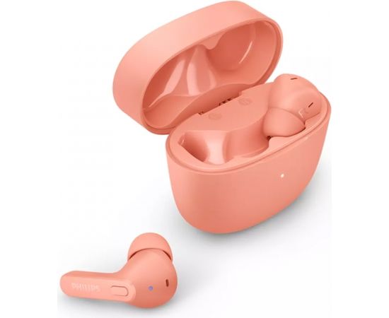 PHILIPS TAT2206PK/00 in-ear true bezvadu austiņas ar portatīvo uzlādes ietvaru, rozā Austiņas