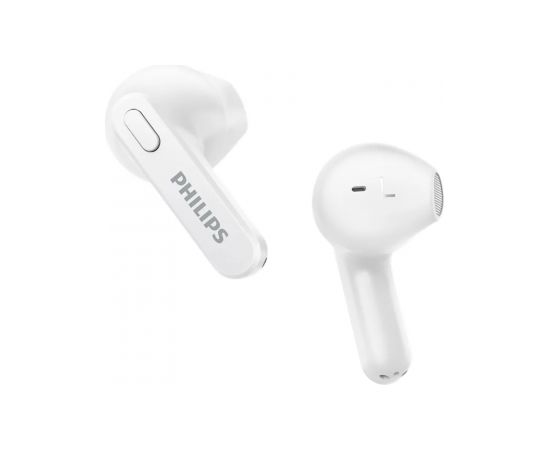 PHILIPS TAT2236WT/00 in-ear true bezvadu austiņas ar portatīvo uzlādes ietvaru, baltas