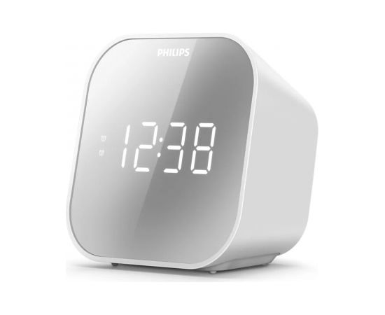 PHILIPS TAR4406/12 radio pulkstenis, balts