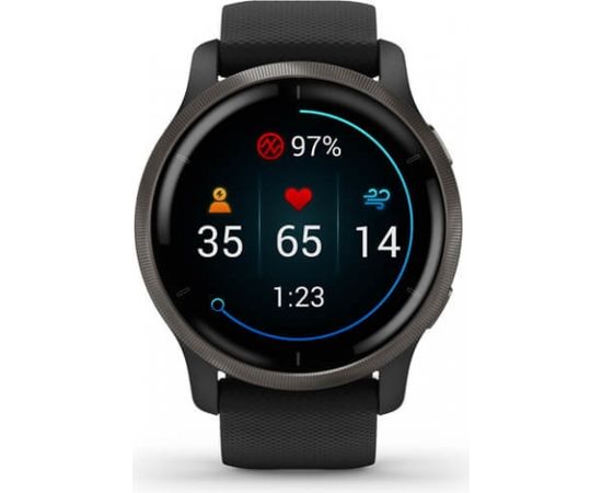 Garmin Venu 2, black/slate