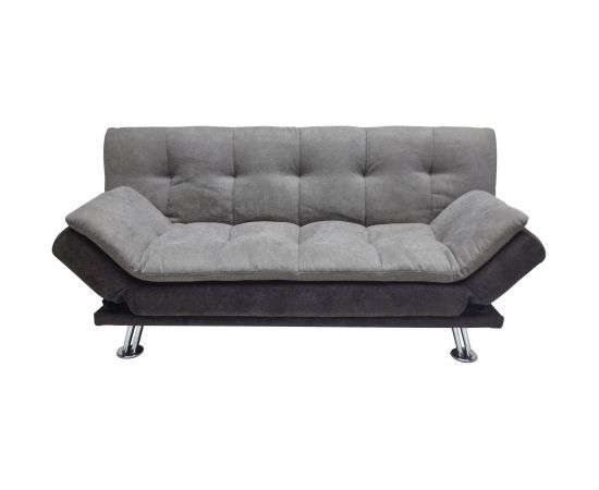 Dīvāns gulta ROXY 189x88xH91cm, pārklājuma materiāls: audums, krāsa: pelēka - tumši-pelēka Dīvāni