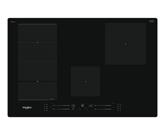 Whirlpool WFS0377NEIXL indukcijas plīts virsma 77cm