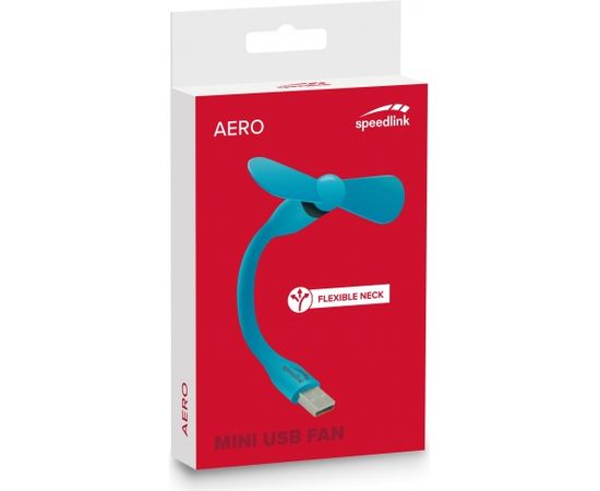 Speedlink вентилятор Aero Mini USB, синий