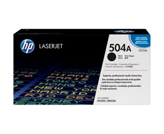 Hewlett-packard HP Cartridge No.504A Black (CE250A)