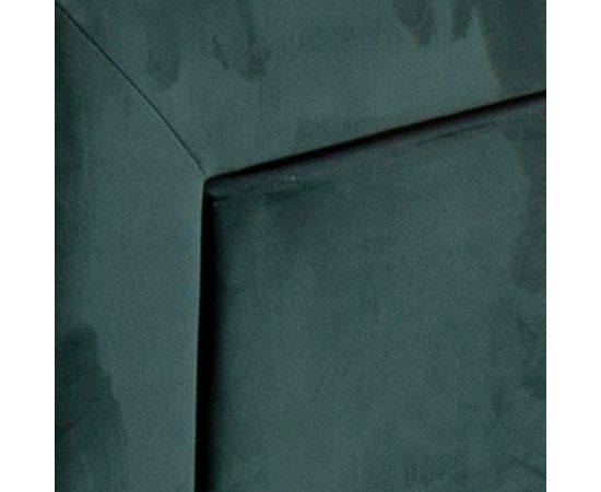 Gulta GRACE ar 3-atvilknēm, bez matrača, 160x200cm, materiāls: mēbeļu tekstils, krāsa: zaļš