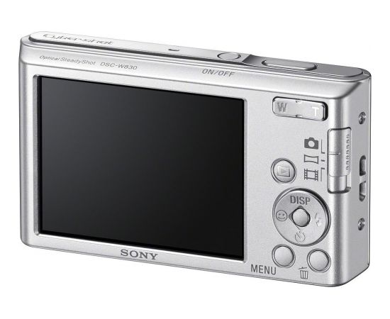 Sony DSC-W830, sudrabots