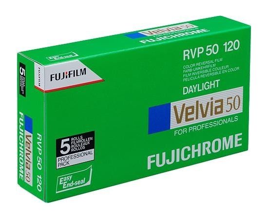 Fujifilm Fujichrome пленка Velvia RVP 50-120×5