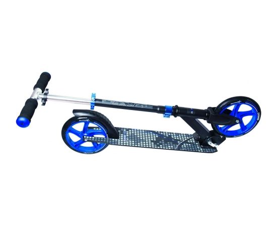 Muuwmi Aluminium Scooter skrejritenis 200 mm, melns/zils - AU 461