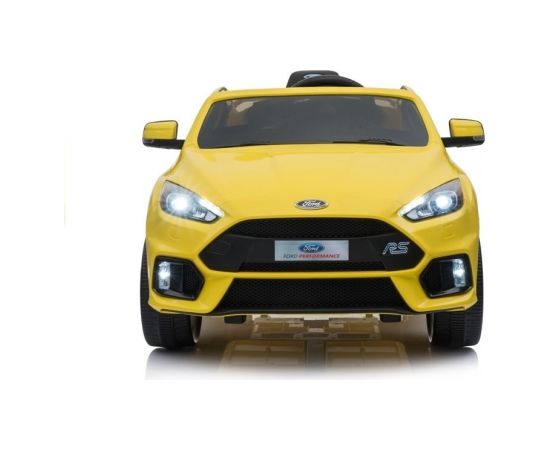 Bērnu vienvietīgs elektromobilis "Ford Focus RS", dzeltens