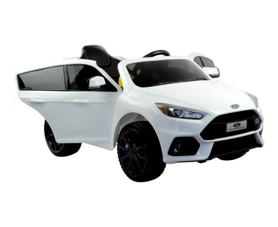 Детский одноместный электромобиль "Ford Focus RS", белый