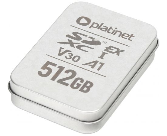 Platinet memory card SD Express 7.0 512GB PCIe Gen3 Карты памяти